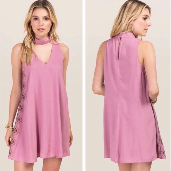 Francesca’s Maroon Boho Dress || S - Picture 2 of 3